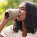 12oz Happy Hour Wine Tumbler, Rosewater Image