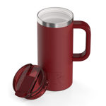 16oz Road Trip Travel Mug, Black Cherry Image