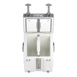 4 Gallon Double-Time Water Cooler, White & Grey Image