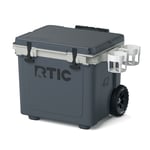 42 QT Ultra-Light Wheeled Cooler, Dark Grey & Cool Grey Image
