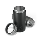 16oz Essential Craft Can Cooler, Black, Matte Image