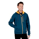 Men's Water-Repellent Full-Zip Hoodie, Navy, XXL Image
