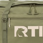 Large Road Trip Rolling Duffle Bag, Olive & Beach Image