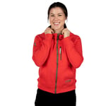 Women's Water-Repellent Full-Zip Hoodie, Scarlet, M Image