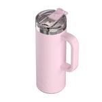 20oz Road Trip Travel Mug, Pale Pink Image