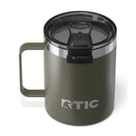 12oz Ceramic Lined Coffee Mug, Olive Image