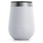 12oz Cocktail Tumbler, White, Matte Image