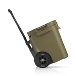 45 QT Ultra-Tough Wheeled Cooler, Olive Image