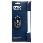 Flip Top Water Bottle Lid with 2 Straws Image