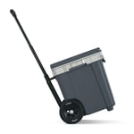42 QT Ultra-Light Wheeled Cooler, Dark Grey & Cool Grey Image