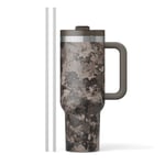 40oz Road Trip Tumbler, Olive Midnight Camo Image