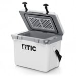 22 QT Ultra-Light Cooler, White & Grey Image