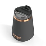 12oz Happy Hour Wine Tumbler, Light Black Image