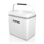 8 QT Road Trip Personal Cooler, White & Grey Image