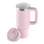 30oz Road Trip Tumbler, Pale Pink Image