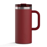 16oz Road Trip Travel Mug, Black Cherry Image
