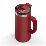 16oz Road Trip Travel Mug, Black Cherry Image