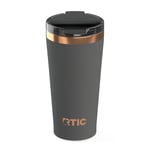 18oz Happy Hour Pint Tumbler, Light Black Image