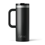 20oz Road Trip Travel Mug, Black, Case of 24 Image