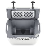 22 QT Ultra-Light Wheeled Cooler, White & Grey Image