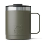 12oz Ceramic Lined Coffee Mug, Olive Image