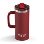 16oz Road Trip Travel Mug, Black Cherry Image