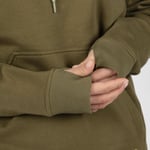 Water-Repellent Pullover Hoodie - Athletic Fit, Olive, 3XL Image
