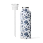 20oz Journey Bottle, Blue Bouquet Image
