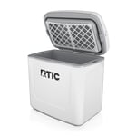 8 QT Road Trip Personal Cooler, White & Grey Image