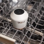 8oz Happy Hour Lowball Tumbler, Light Black Image