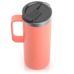 20oz Travel Mug, Coral, Matte Image