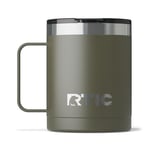 12oz Ceramic Lined Coffee Mug, Olive Image