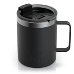 12oz Coffee Mug, Black, Matte Image