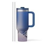 40oz Road Trip Tumbler, Snowy Peak Image