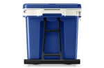 52 QT Ultra-Light Wheeled Cooler, Cobalt & White Image