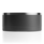 Large 3-In-1 Dog Bowl, Black & Black Image