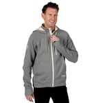 Men's Water-Repellent Full-Zip Hoodie, Granite, L Image