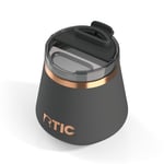 8oz Happy Hour Lowball Tumbler, Light Black Image