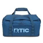 Medium Road Trip Duffle Bag, Navy & Denim Image