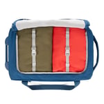 Medium Road Trip Rolling Duffle Bag, Navy & Denim Image