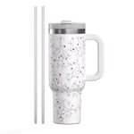 40oz Road Trip Tumbler, Mistletoe Image