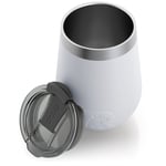 12oz Cocktail Tumbler, White, Matte Image