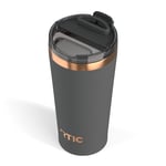 18oz Happy Hour Pint Tumbler, Light Black Image