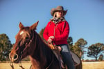 Women's Water-Repellent Full-Zip Hoodie, Scarlet, M Image