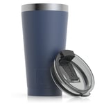 16oz Pint Tumbler, Navy, Matte Image