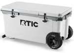 72 QT Ultra-Light Wheeled Cooler, White & Grey Image