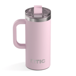 16oz Road Trip Travel Mug, Pale Pink Image