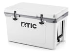 RTIC 52 Quart Ultra-Light Hard Cooler, White & Grey Image
