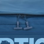 Medium Road Trip Rolling Duffle Bag, Navy & Denim Image