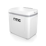 8 QT Road Trip Personal Cooler, White & Grey Image